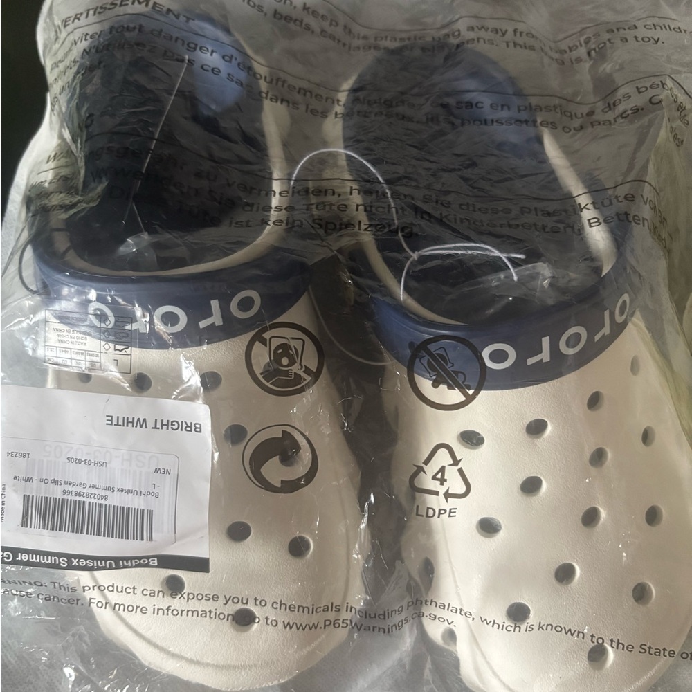 Ororo Bright White Slip-On Shoes